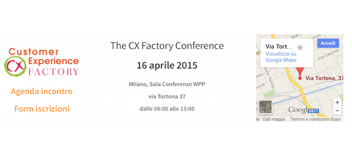 Customer Matters. The CX Factory conference