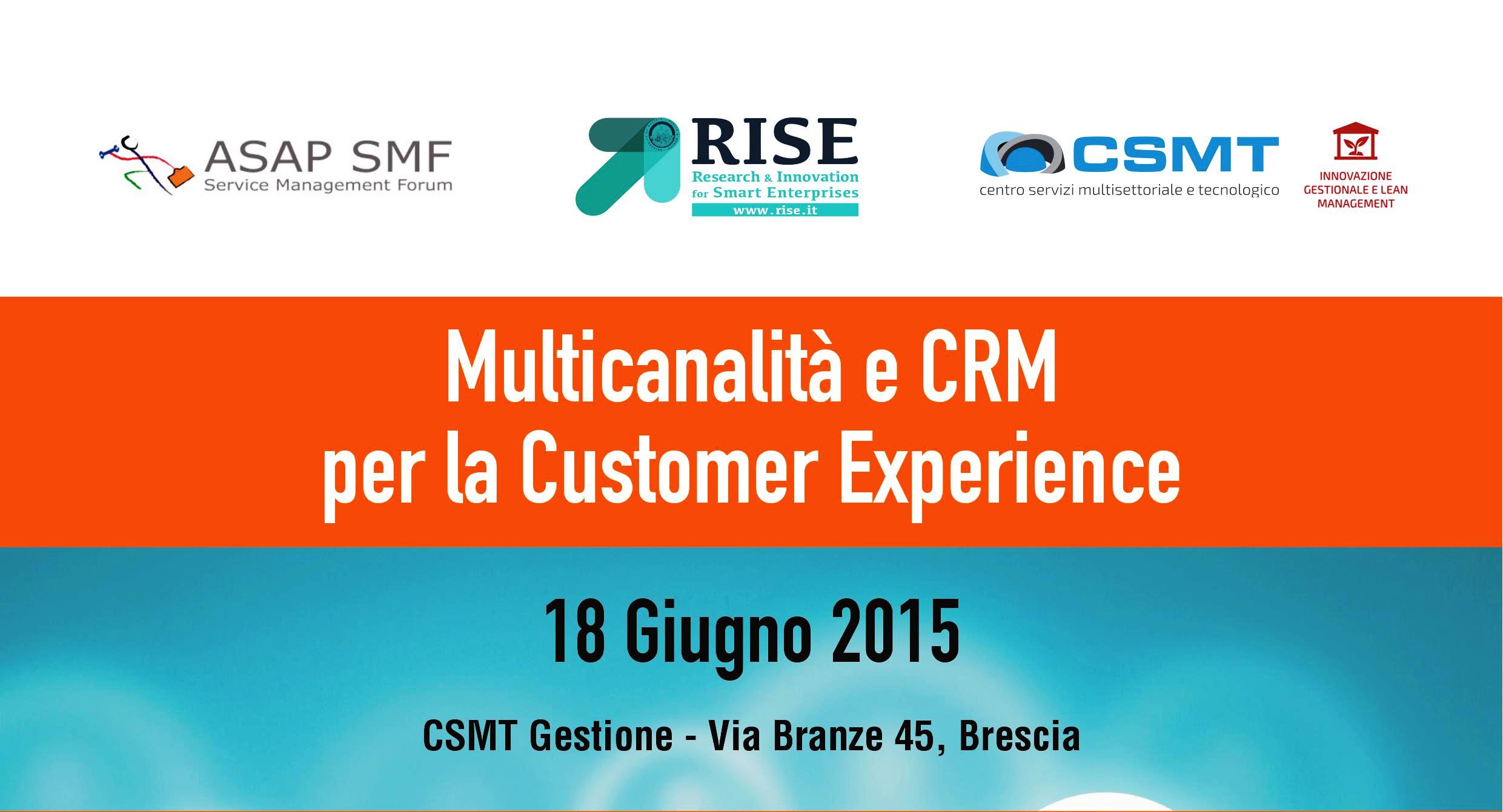 Multicanalità e CRM per la Customer Experience