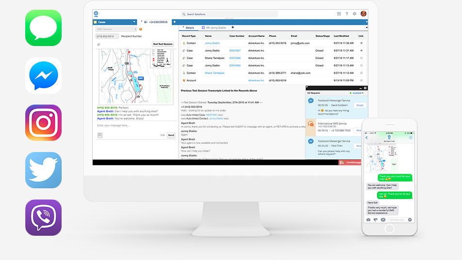 Chatbot mania, anche Salesforce dice la sua e presenta LiveMessage