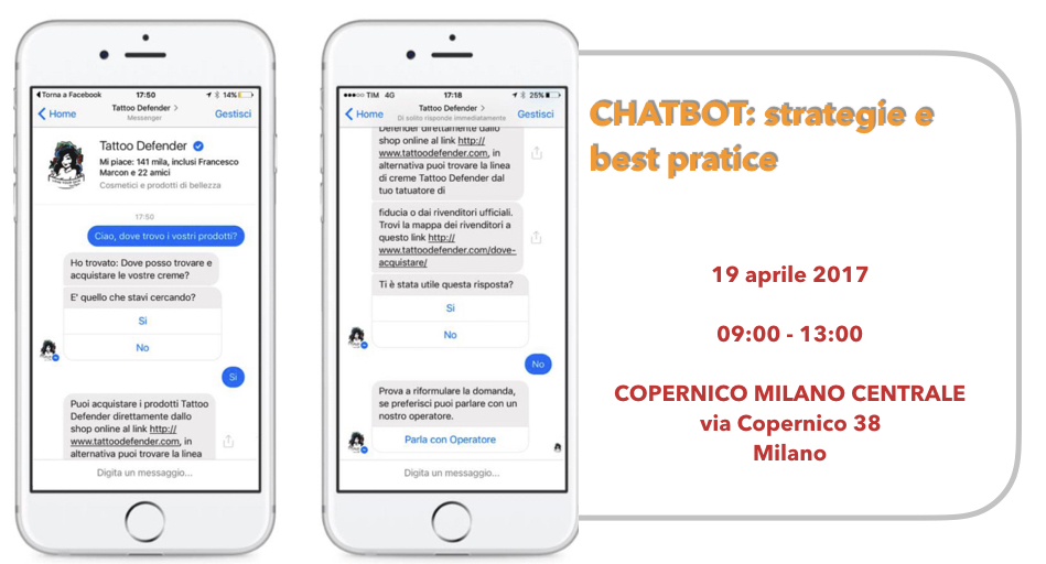 Atti convegno CHATBOT strategie e best practice