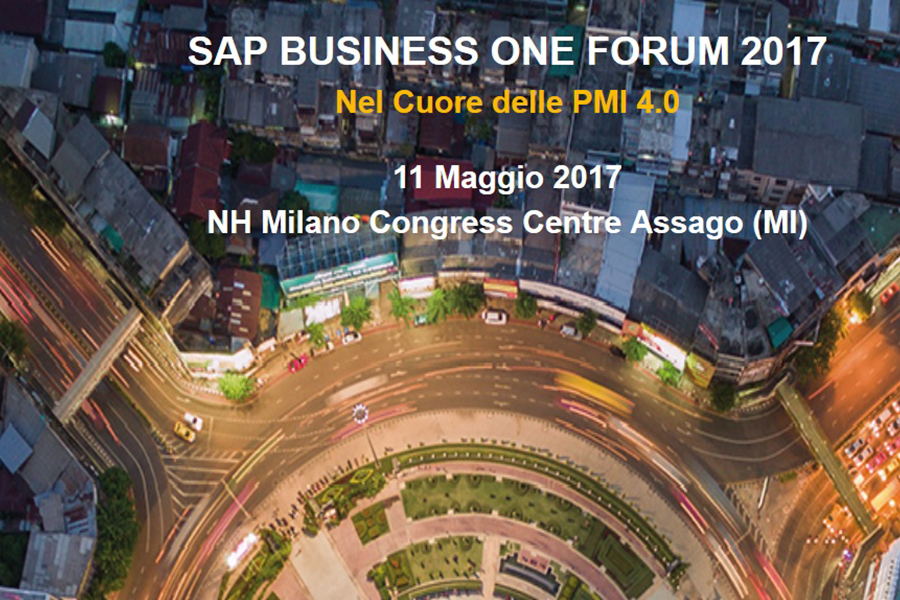 Evoluzione 4.0 delle PMI: SAP Business One Forum 2017