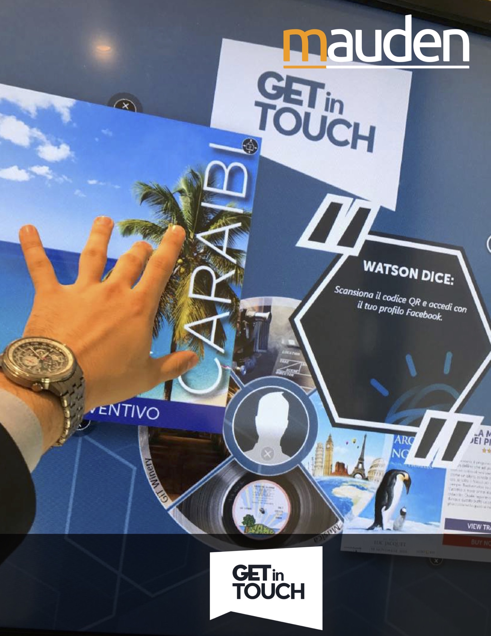 GETinTOUCH: digital signage interattivo per una nuova CX multichannel