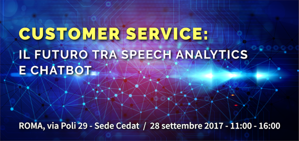 Speech Analytics e Chatbot