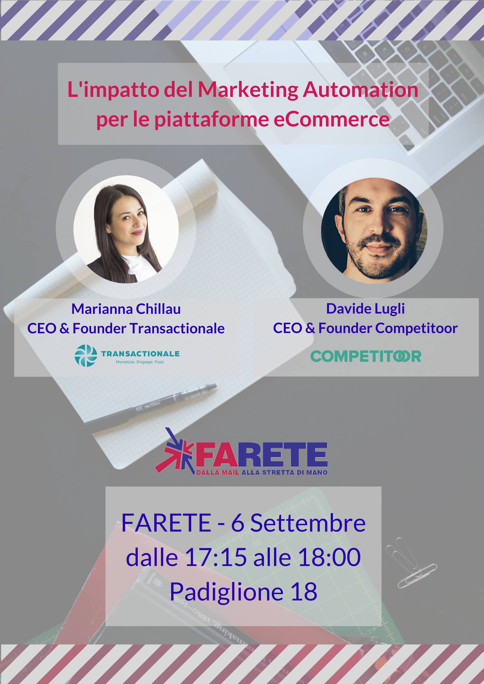 Marketing Automation ed e-commerce, un workshop a FARETE 2017