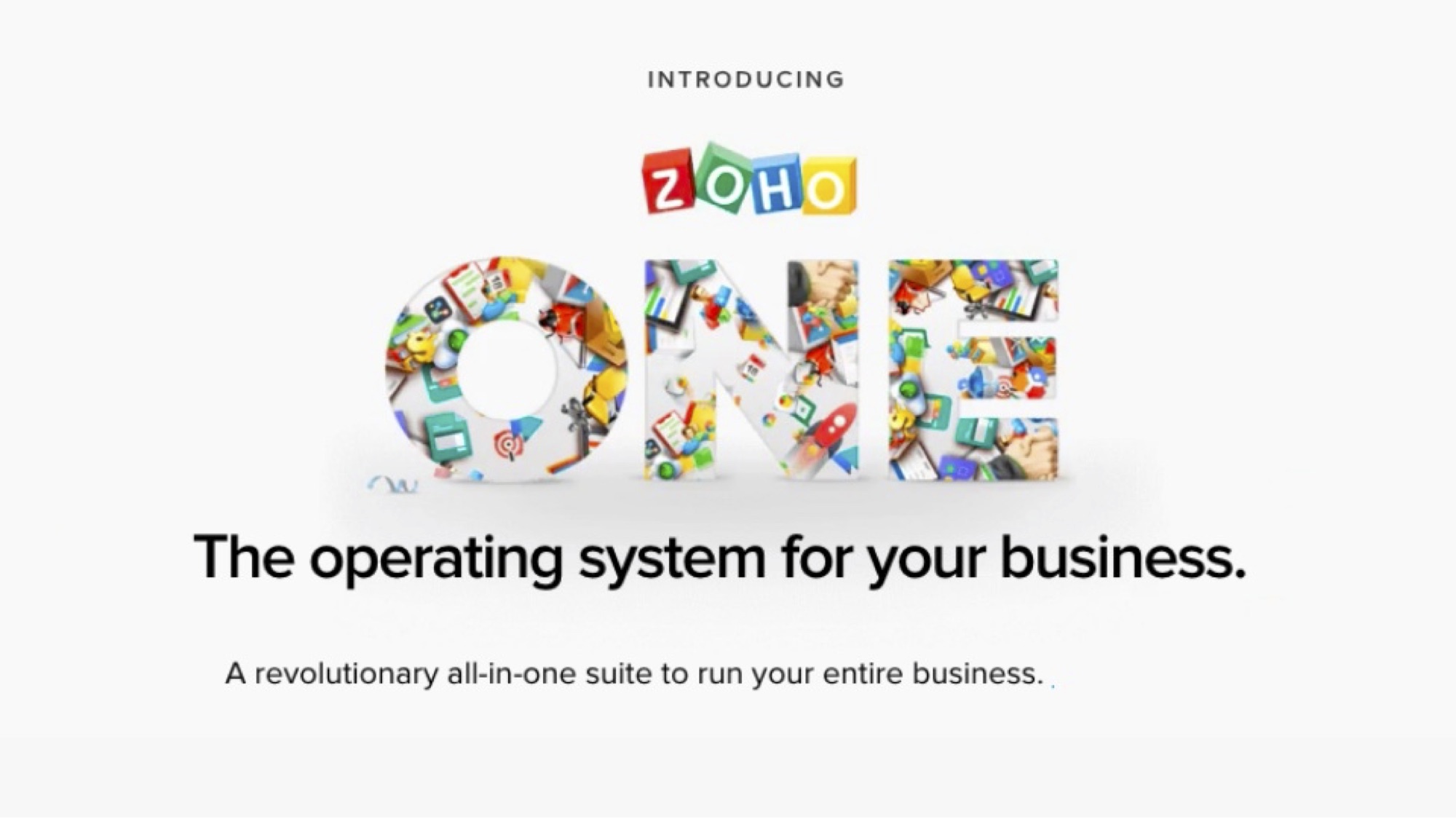 Zoho One, suite unica per la gestione del business