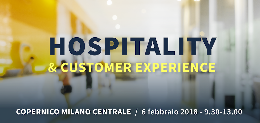 ATTI CONVEGNO HOSPITALITY & CUSTOMER EXPERIENCE