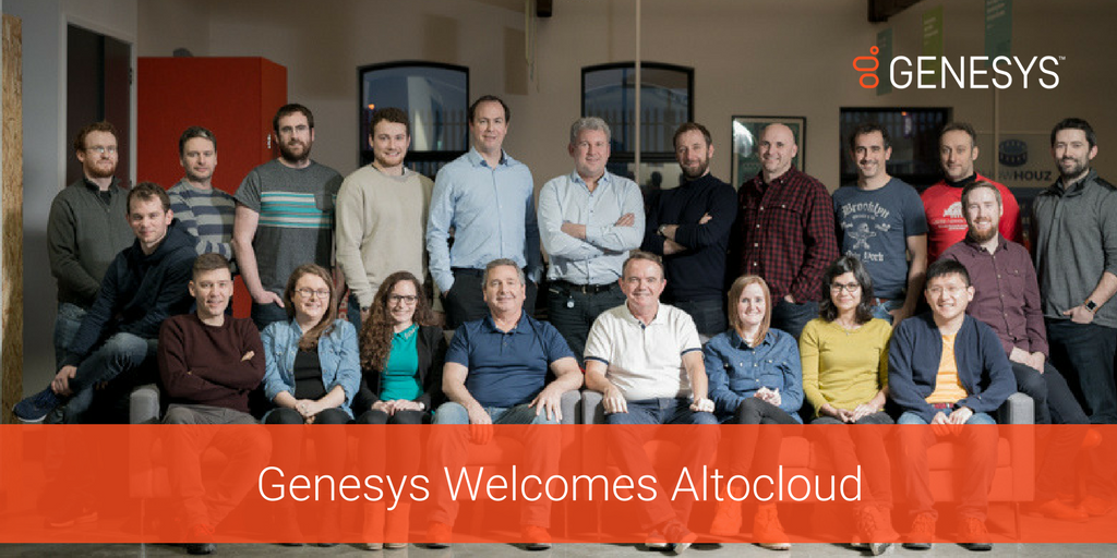 Genesys ha completato l’acquisizione di Altocloud