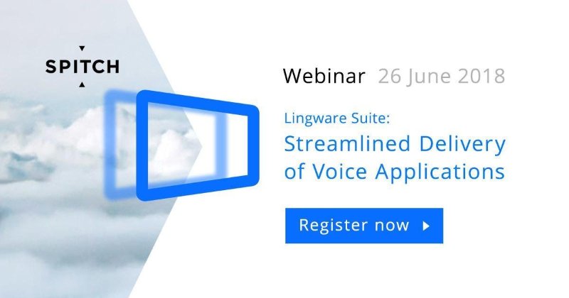 App vocali personalizzate con Lingware Suite: il webinar di Spitch