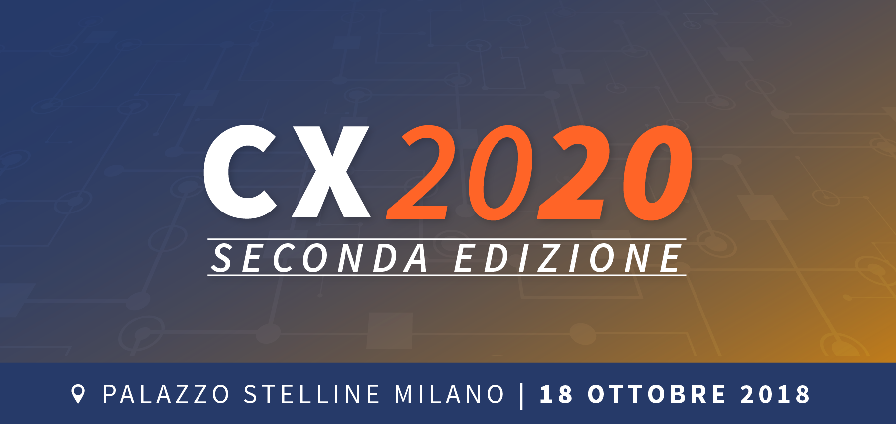 CX2020 – Agenda del convegno