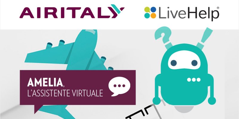 Amelia, l’assistente virtuale per i passeggeri di Air Italy