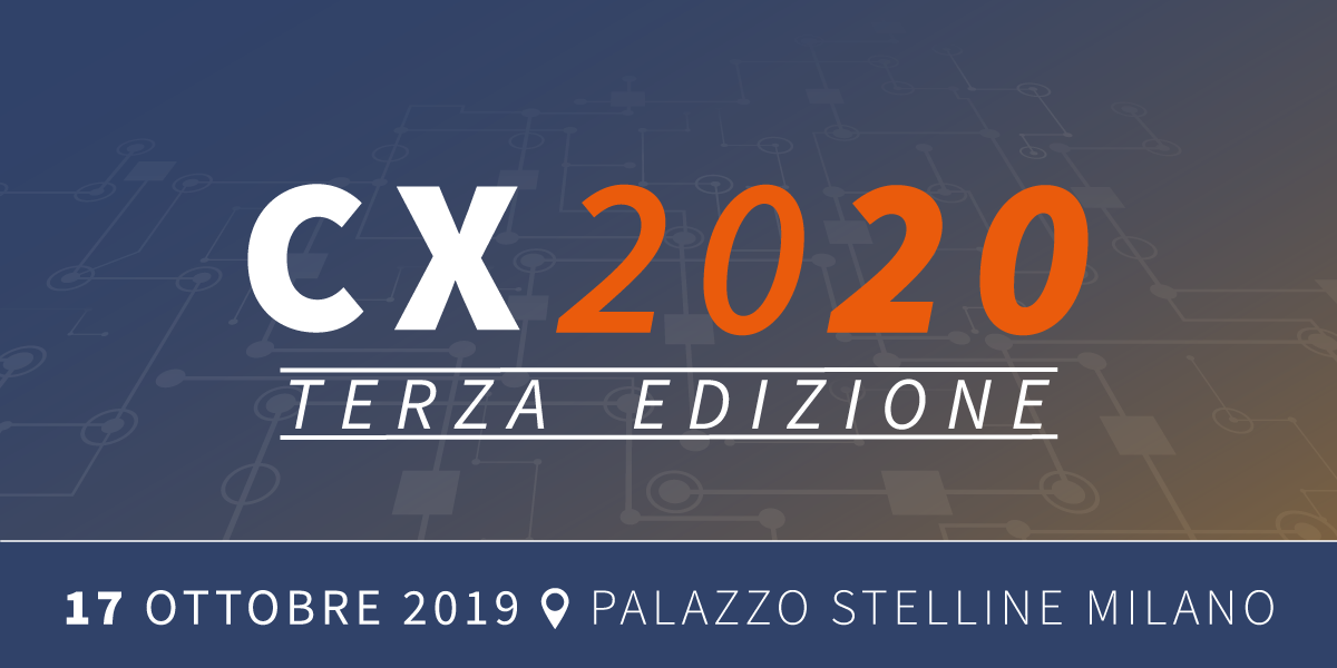 Agenda Customer Experience 2020 – Terza edizione