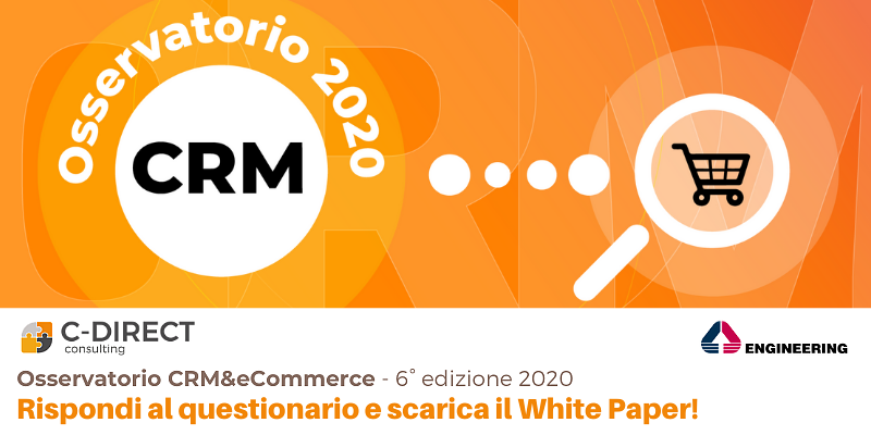 L’Osservatorio CRM 2020 indaga il ruolo dell’e-commerce