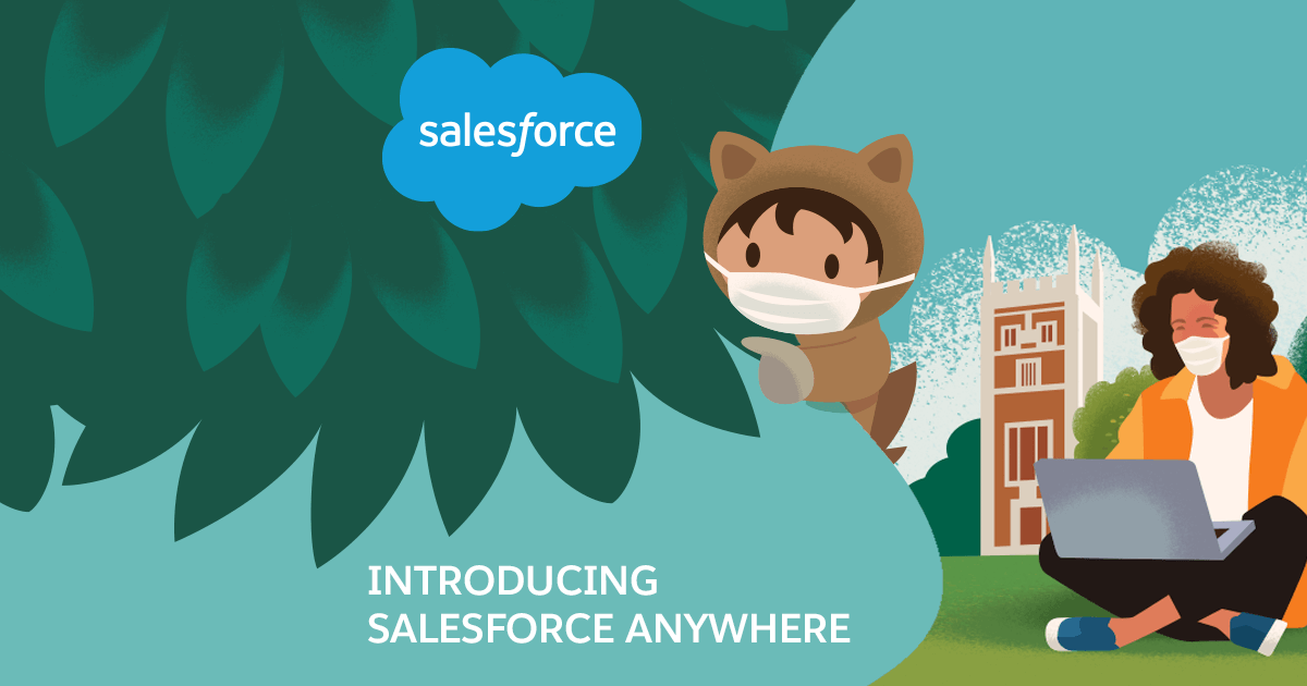 Salesforce presenta Salesforce Anywhere, la nuova app per lo smart working