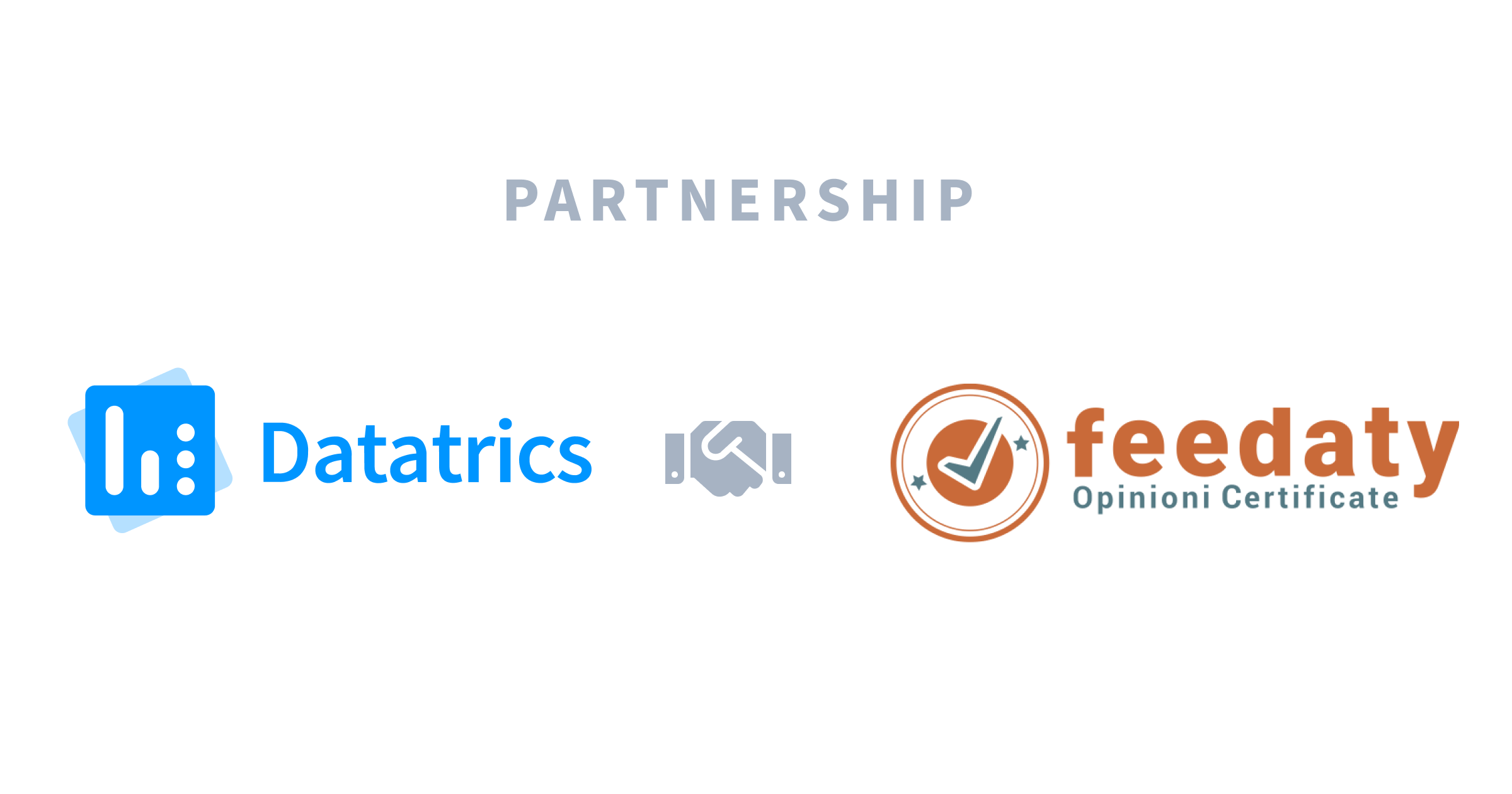Partnership Datatrics e Feedaty