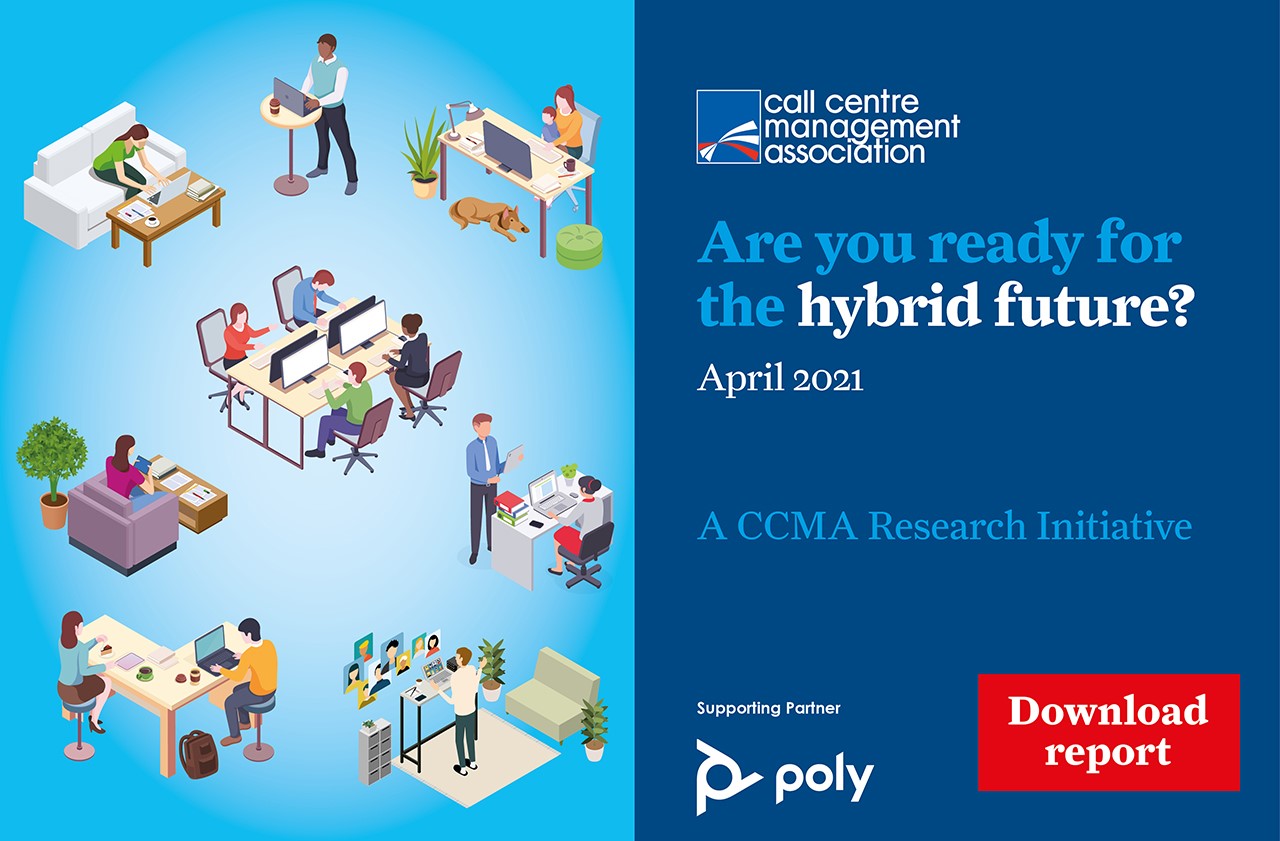 La ricerca della CCMA mostra cosa vogliono i consulenti dei contact center dal lavoro ibrido