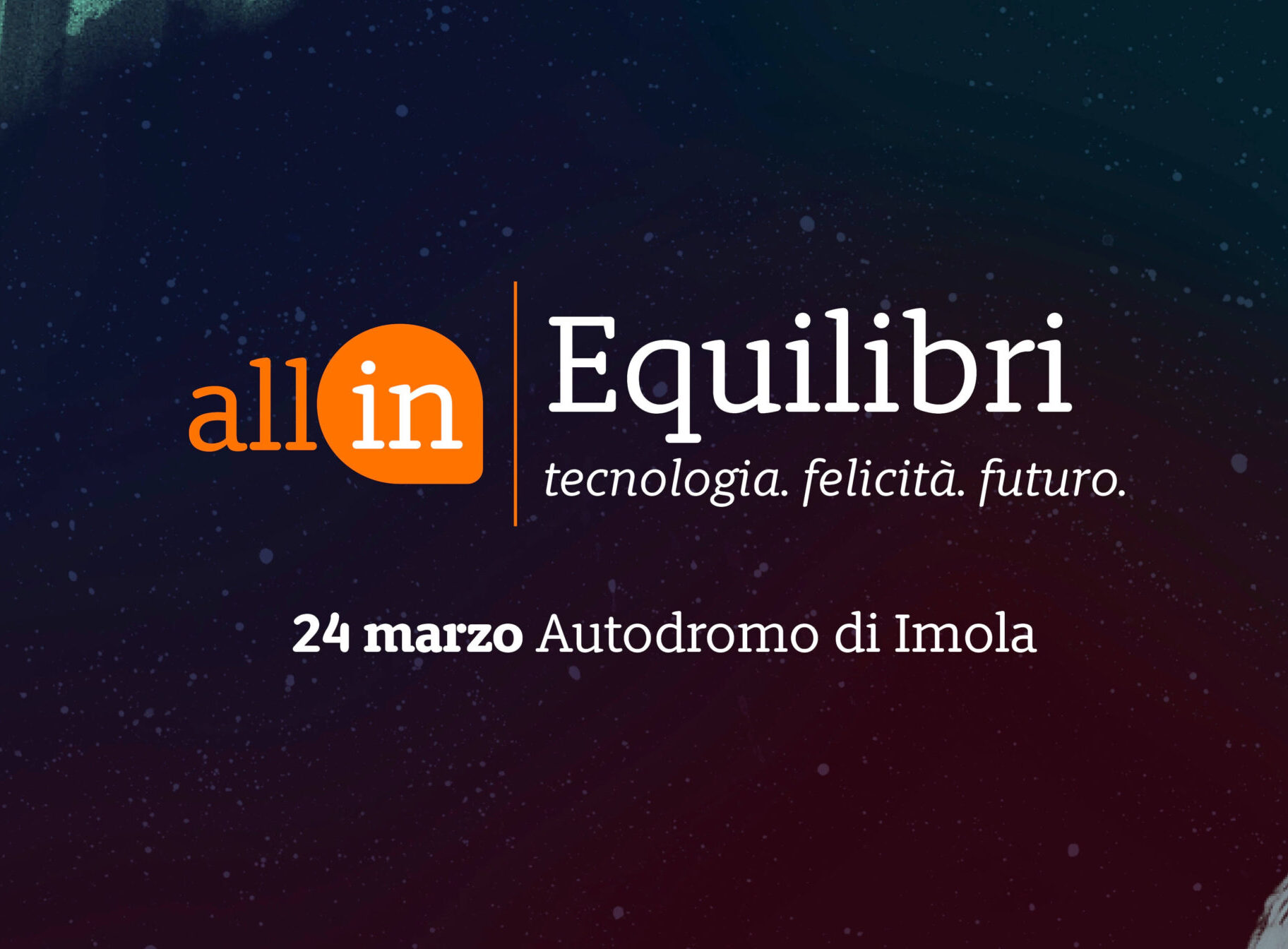 Equilibri: Tecnologia. Felicità. Futuro. Il prossimo appuntamento Injenia