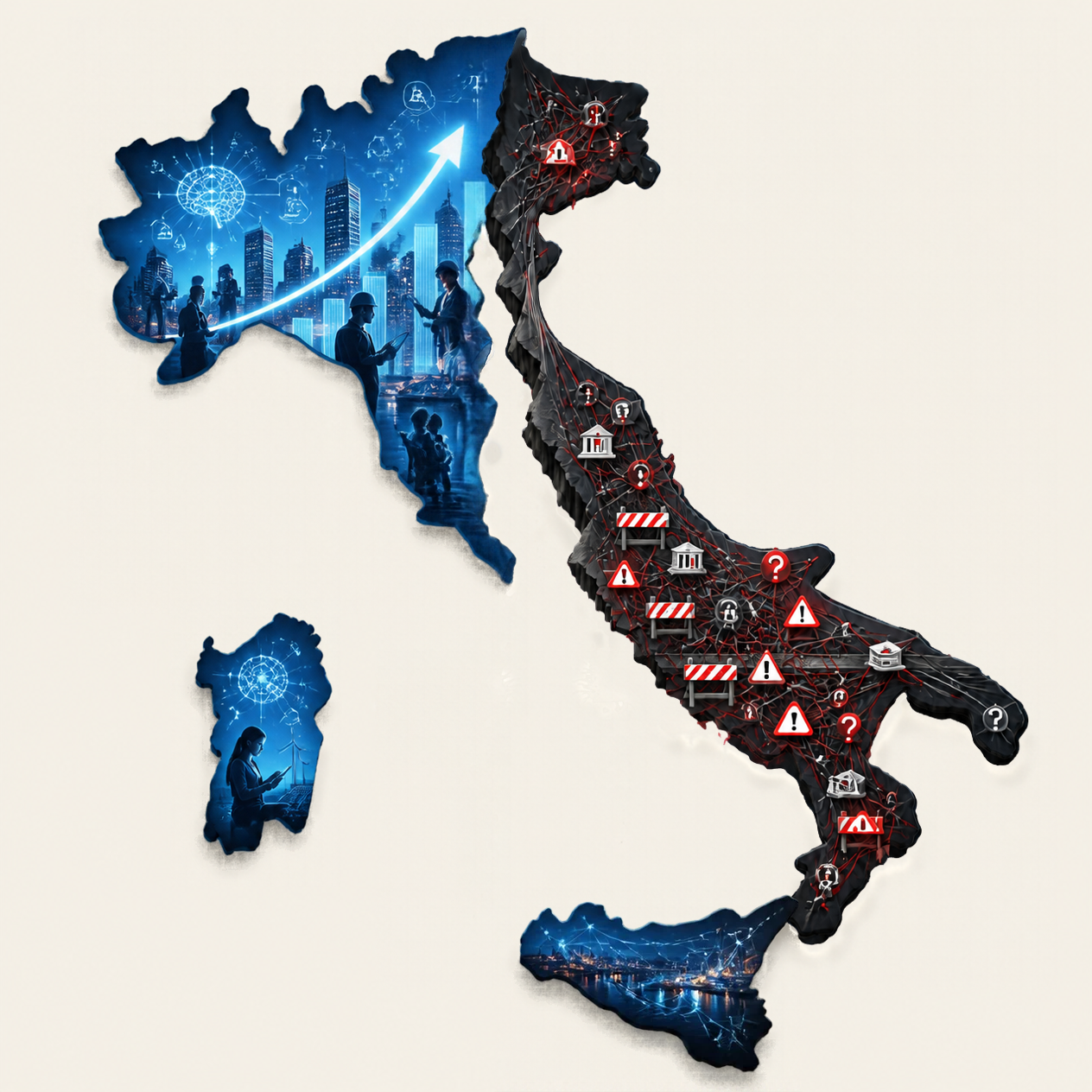 Trust Gap AI: l’Italia ha il divario più ampio tra i Paesi europei